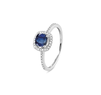 Anello Bliss Donna BL DREAM COLORE in Oro bianco Zaffiro 0.55 Ct 20108540 - 20108540